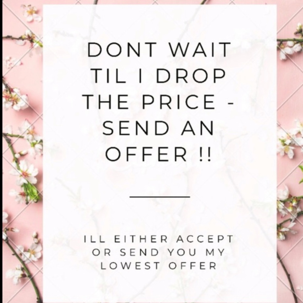 Make me an offer ☺️🛍🛍